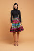 Stripe Taffeta Skirt